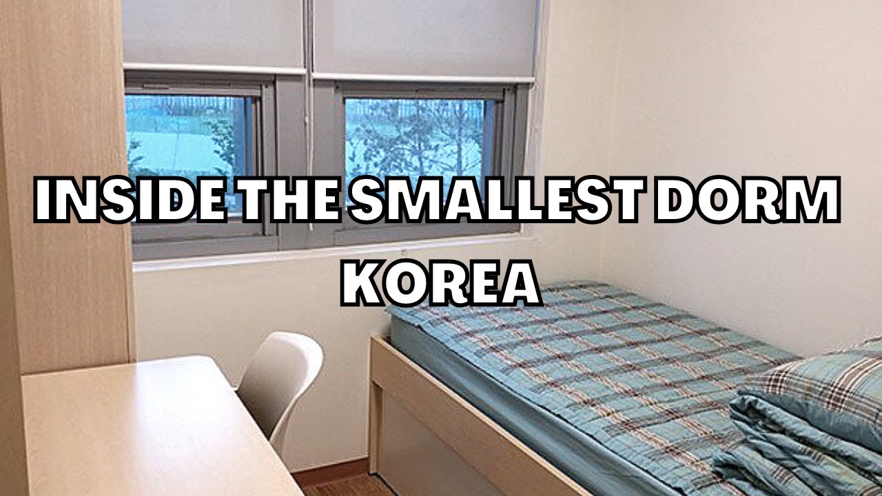 korea dorm tour