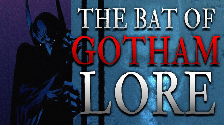 The Bat of Gotham | Batman Analog Horror Explored