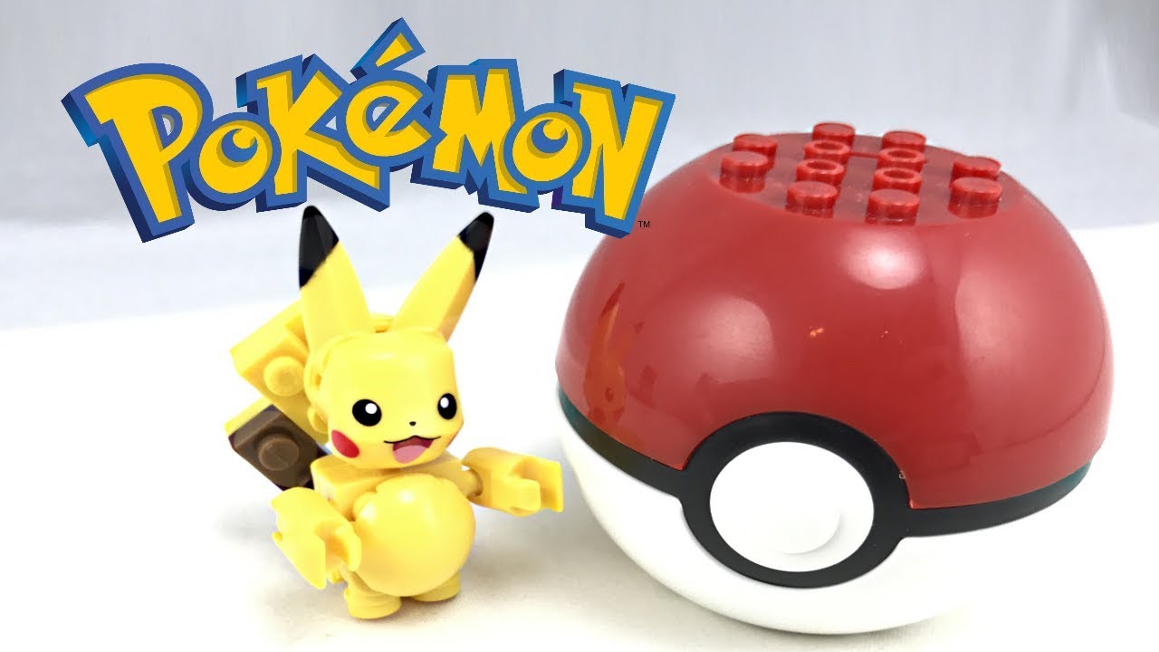 Pokemon Pokemon Mega Construx Building Set | Pikachu w/ Poke Ball