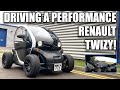 THIS PERFORMANCE RENAULT TWIZY IS SO MUCH FUN!!!