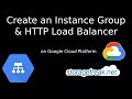 Google Cloud - Instance Group & Load Balancer with autohealing and autoscaling