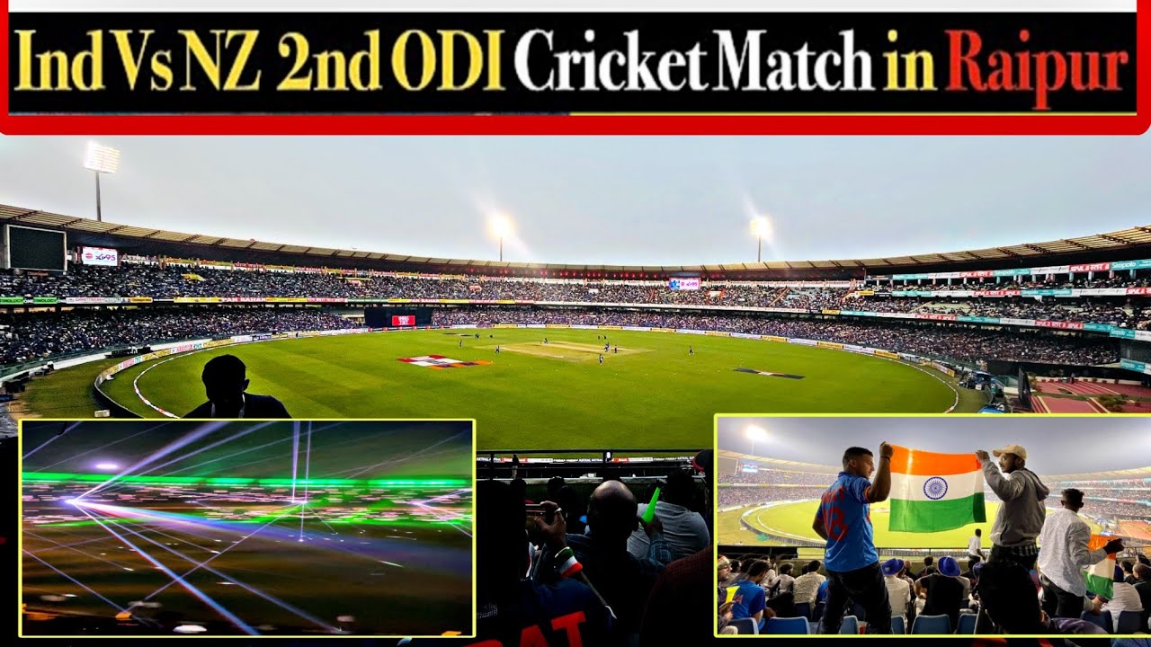 India vs New Zealand Raipur Chhattisgarh | Highlights, Crowd reaction, Rohit Sharma, Virat Kohli