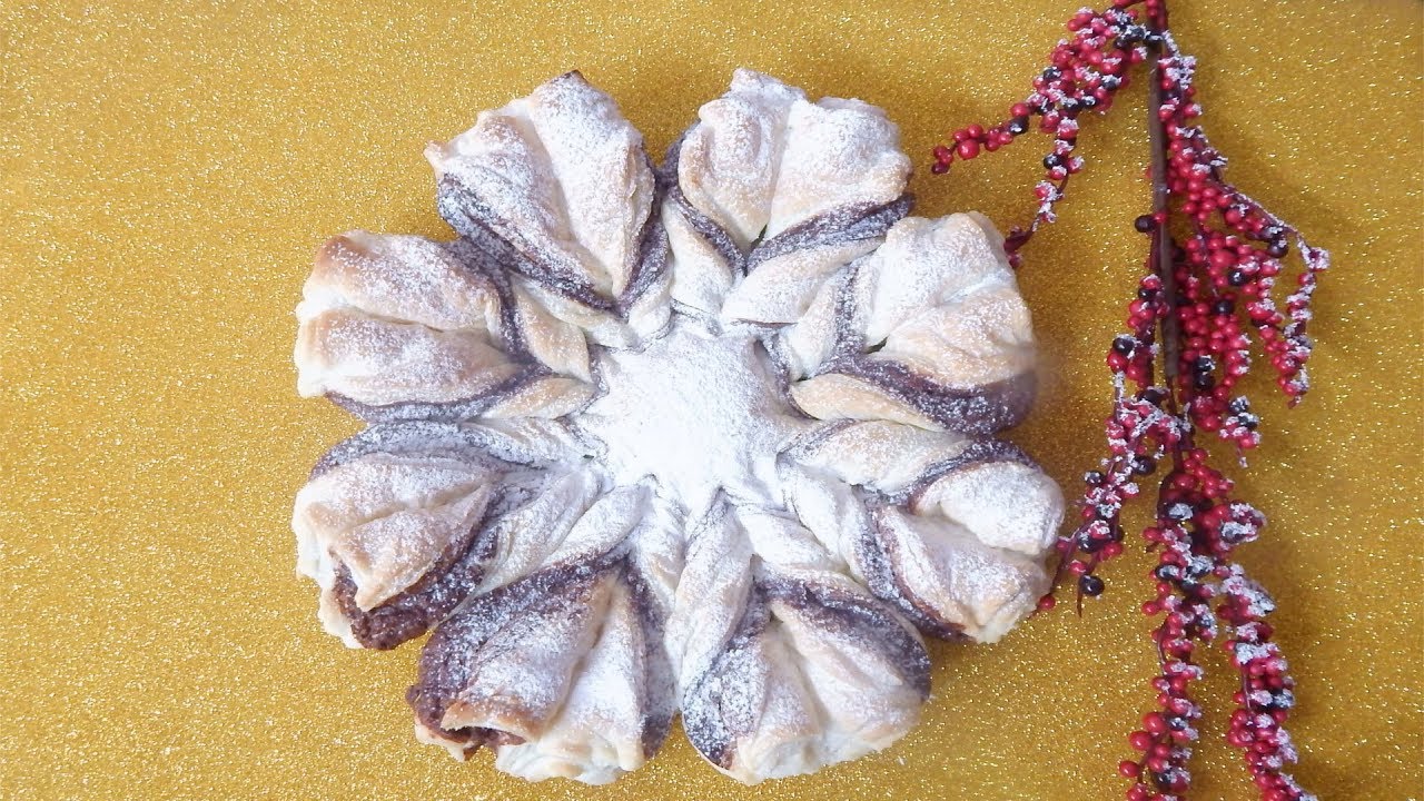 Stella Di Natale Golosa.Torta Stella Di Natale Golosa Dolci Natalizi Facili E Veloci Youtube