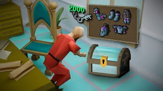 Loot From 2000 Elven Crystal Chests
