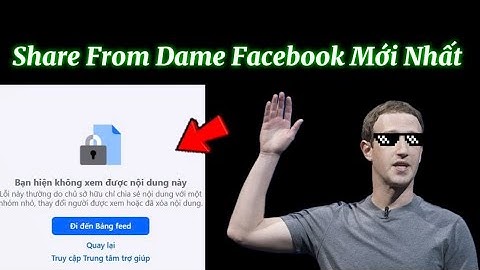 Share From Dame Facebook Mới Nhất 2025