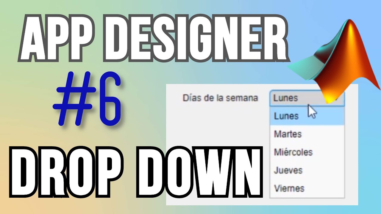Cómo usar Drop Down en App Designer de Matlab 💡 | Tutorial ...