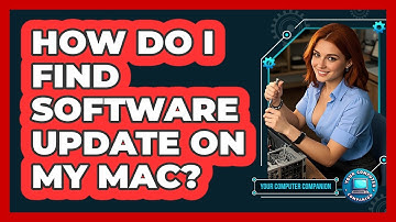 How Do I Find Software Update On My Mac?