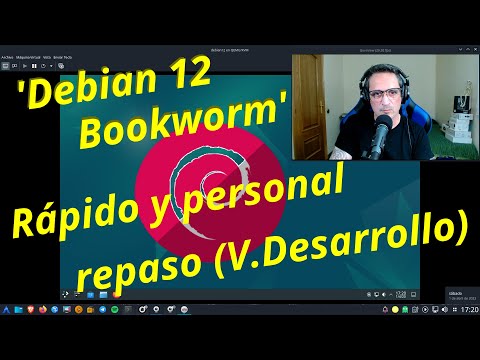 'Debian 12 Bookworm' con KDE-Plasma - (V.D)  Rápido y personal repaso.