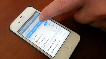 How to change your password in Exchange for an iPh
