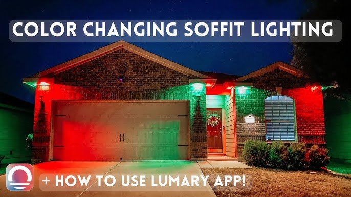 Install Soffit Lighting Lumary Smart