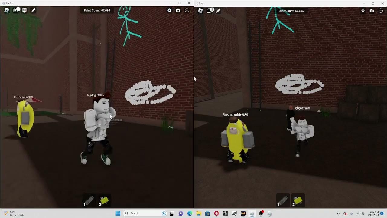 HOW TO DRAW OVER PEOPLES ART IN SPRAY PAINT ROBLOX! YouTube