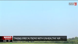 Central Illinois facing air quality concerns into this weekend