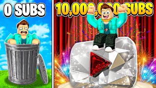 BECOMING THE MOST FAMOUS 😎 IN YOUTUBER TYCOON ROBLOX !!