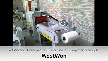 Lease  a Semi Auto L Sealer Shrink Tunnel