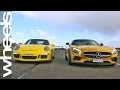 Mercedes-AMG GT S vs Porsche 911 GT3 - Head to Head | Wheels