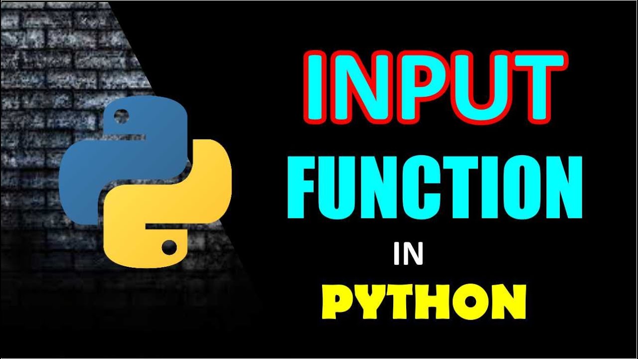 Input Function In Python 3 I O With Examples YouTube Input Function In Python 3 I O With Examples YouTube