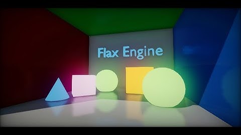 Creating Emissive Materials in Flax Engine