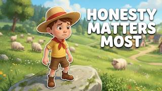 Never Lie: The Boy Who Cried Wolf | Kids Fairy Tale News