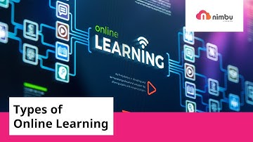 Types of Online Learning.