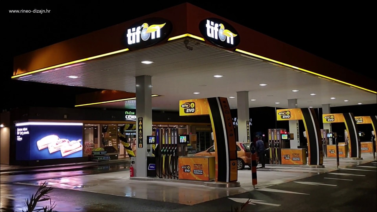 VISUAL IDENTITY  FOR TIFON GAS STATION