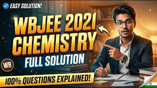 WBJEE Chemistry FULL SOLUTION 🔥 | Don’t Miss These Questions 😱