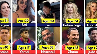 Football Stars & Their Partners – Real Ages & Surprising Age Gaps!