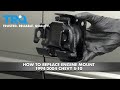 How to Replace Engine Mount 1994-2004 Chevy S-10
