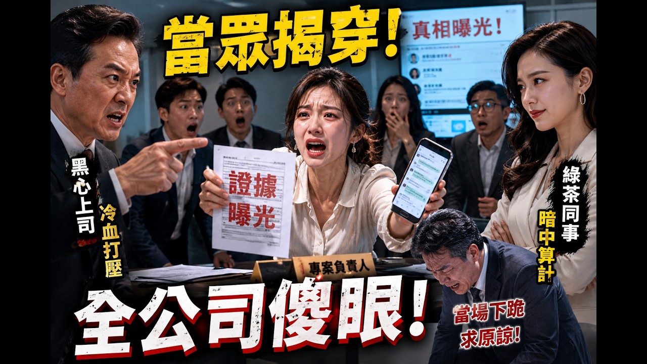 忍了10年！職場打工人當眾揭穿黑心上司