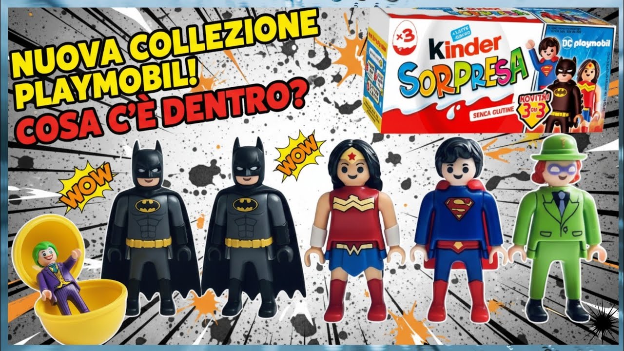 KINDER PLAYMOBIL 🧸 SCOPRIAMO i PERSONAGGI DELLA NUOVA COLLEZIONE!