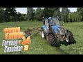 Как выкосить огромный луг и не умереть - ч14 Farming Simulator 19