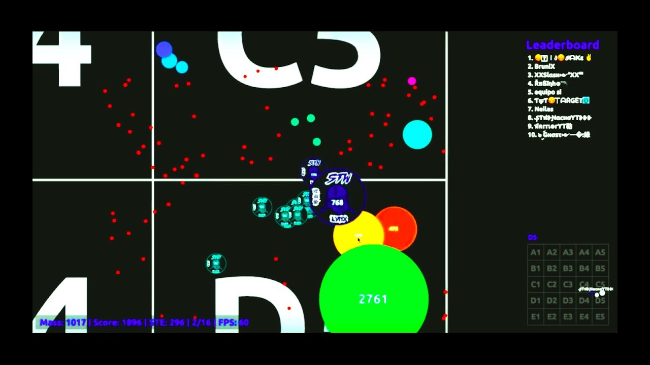 Agar.io - Lynx & Nacho - Random Server Takeover