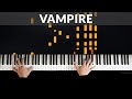 vampire - Olivia Rodrigo | Tutorial of my Piano Version