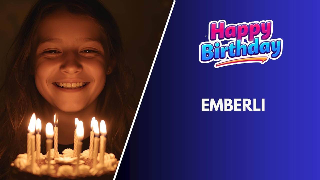 Песня на день рождения EMBERLI – С Днем Рождения #Emberli