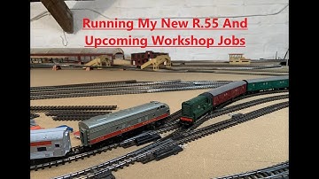 Running My New Tri-ang R.55 Transcontinental Locomotive. A Look At What