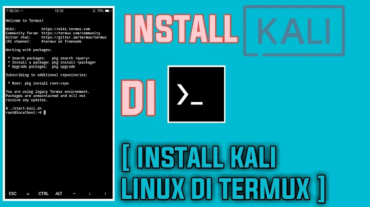 Cara Install Kali Linux Di Termux Android | Tutorial Termux Indonesia