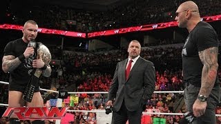 Triple H adds a stipulation to his WrestleMania match with Daniel Bryan: Raw, March 17, 2014