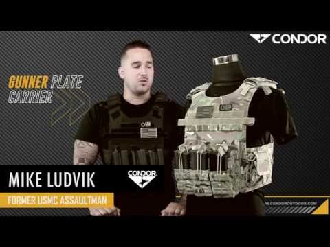 Жилет тактичний Condor Gunner Plate Carrier (Multicam), видео 1