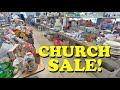 This is overwhelming chaotic church yard sale shop with me  ebay reselling
