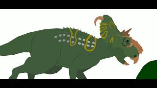 My Dino Battle S1 Carnotaurus Vs Pachyrhinosaurus Round 2