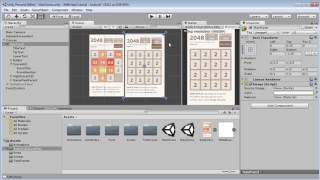 1  Make 2048 by using unity