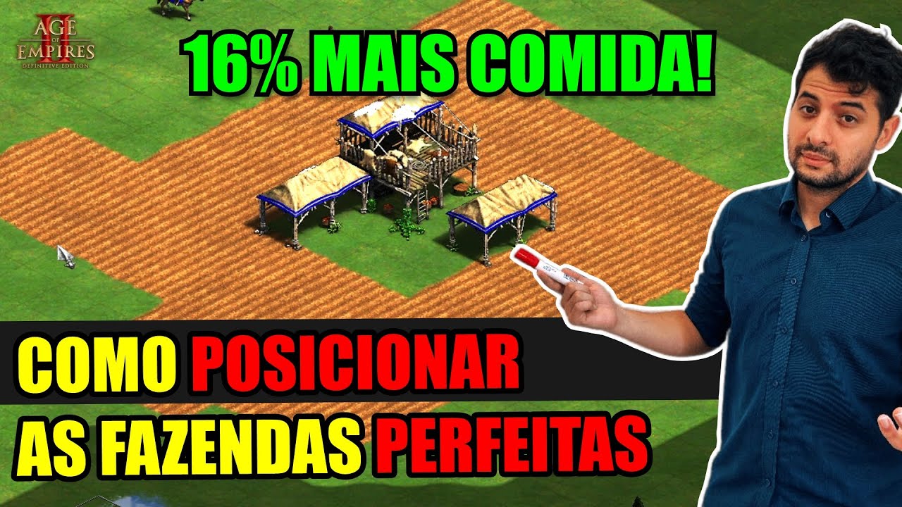 Ganhe 16 A MAIS de COMIDA com esta TÉCNICA de FAZENDAS Age of