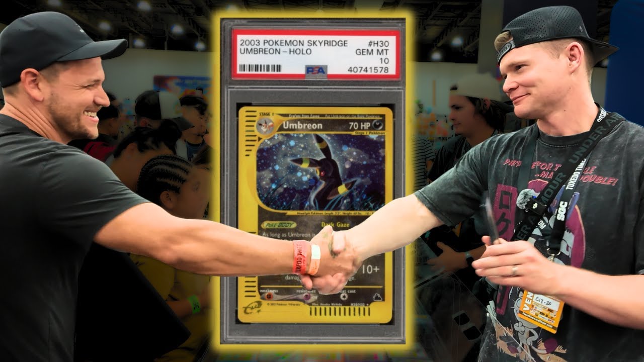 I Paid Him $11,500 for ONE Pokémon Card! RAW Vendor POV - San Diego Front Row Card Show