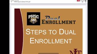 Dual Enrollment PHSC