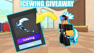 HOW TO WIN A FREE ICEWING IN MURDER MYSTERY 2! (ROBLOX MM2 GIVEAWAY)