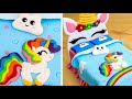 Amazing Unicorn Bed Cake | DIY Unicorn Cake Decorating Idea by Cakes StepbyStep