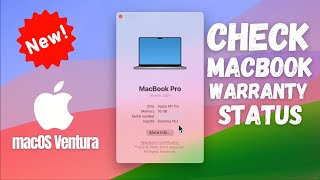 How to Check Your Mac's Warranty and AppleCare+ Status