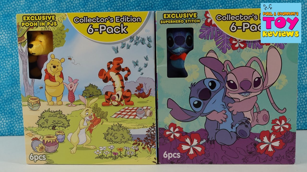 Disney Pooh & Stitch Micro Teenies Collector's Edition Unboxing