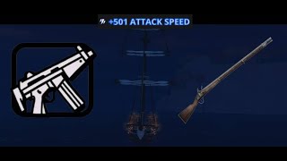 500 attack speed musket pvp Arcane Odyssey