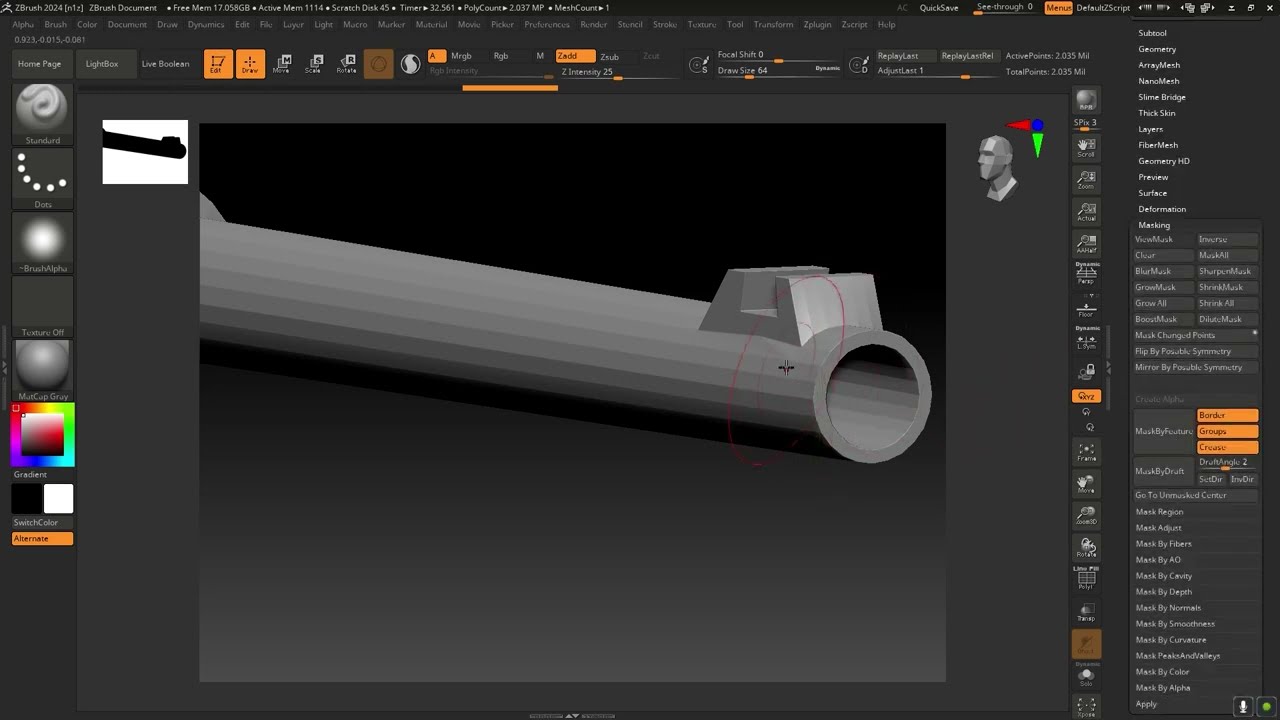 Как я Хайполю в ZBRUSH за пару минут.