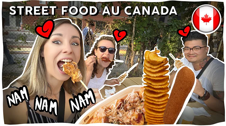 VLOG - FESTIVALS DE STREET FOOD A MONTRAL AU CANAD...